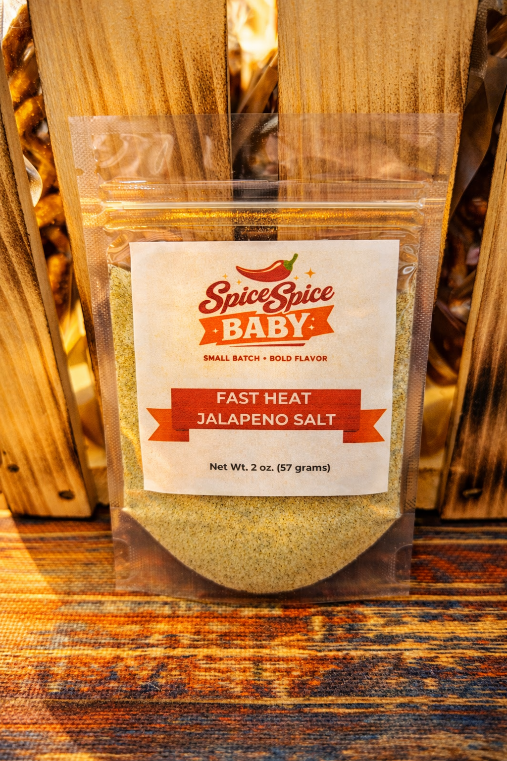 Fast Heat Jalapeno Salt