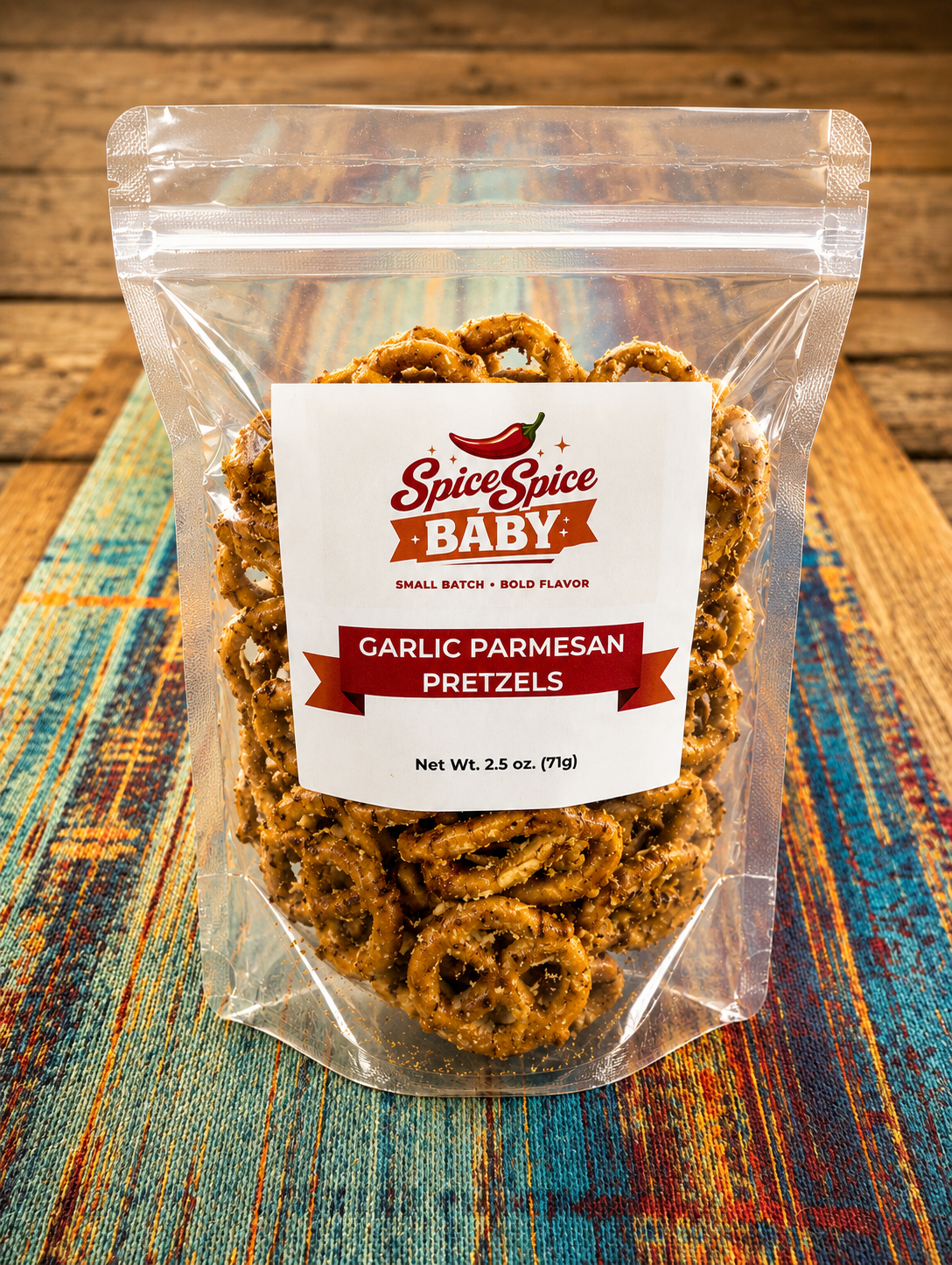 Garlic Parmesan Pretzels